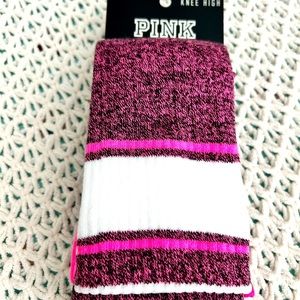 Victoria’s Secret Pink knee high socks